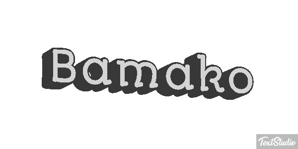 Bamako Text effect