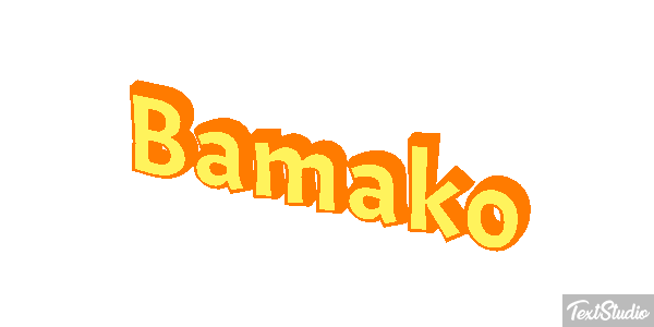 Bamako Text effect