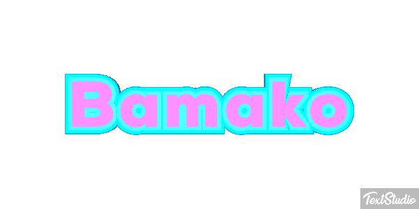 Bamako Text effect