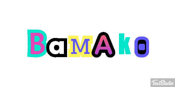 Bamako Text effect