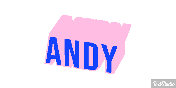 Andy Effet de texte