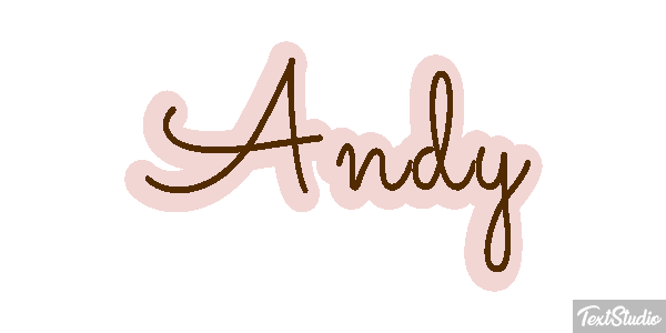 Andy Effet de texte