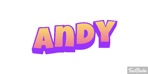 Andy Effet de texte