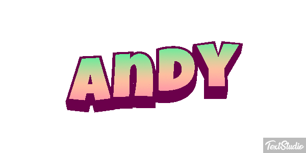 Andy Effet de texte