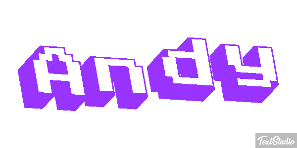 Andy Effet de texte