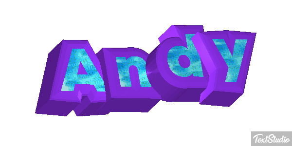 Andy Effet de texte