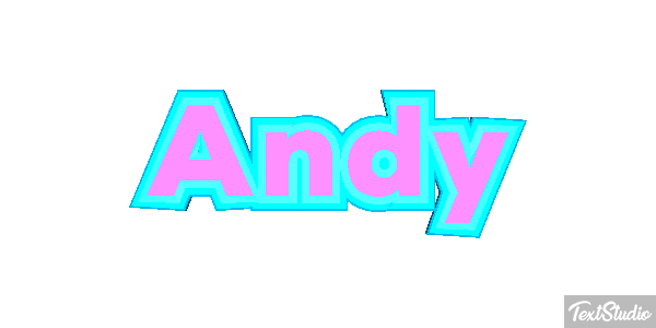 Andy Effet de texte