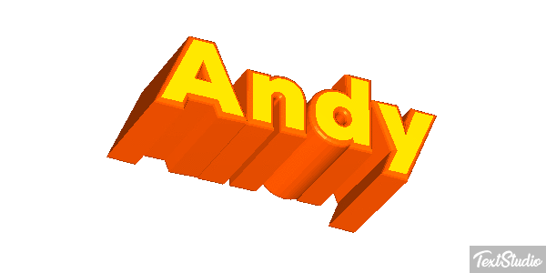 Andy Effet de texte