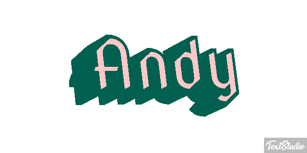 Andy Effet de texte