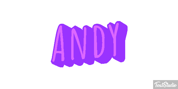 Andy Effet de texte