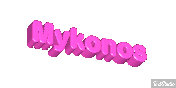 Mykonos Effetto testo
