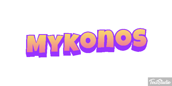 Mykonos Effetto testo
