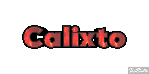 Calixto Efecto de texto