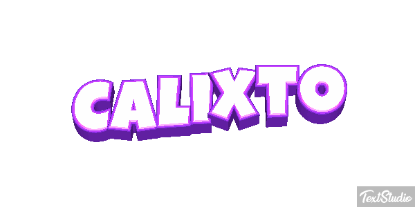 Calixto Efecto de texto