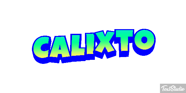 Calixto Efecto de texto
