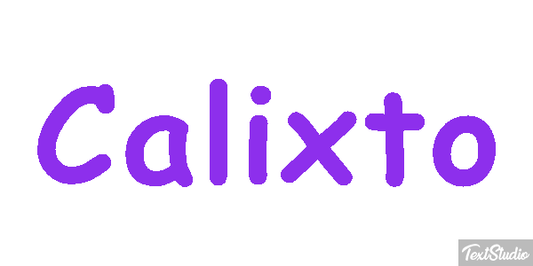 Calixto Efecto de texto