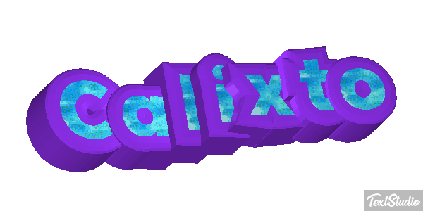 Calixto Efecto de texto