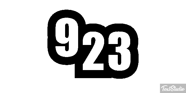 923 Metin efekti