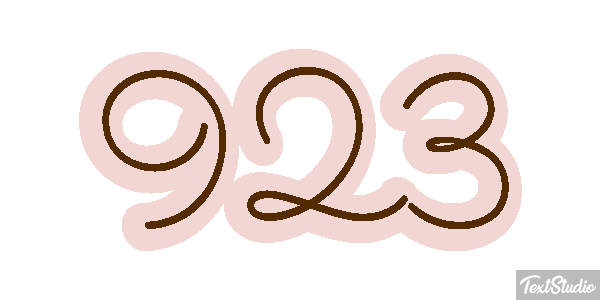 923 Metin efekti