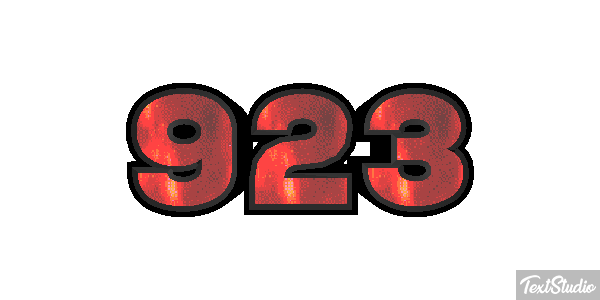923 Metin efekti