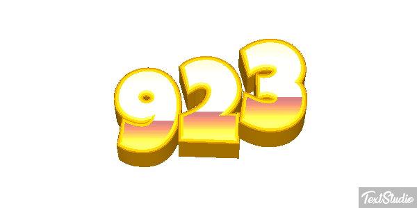 923 Metin efekti