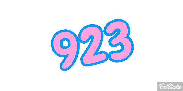 923 Metin efekti