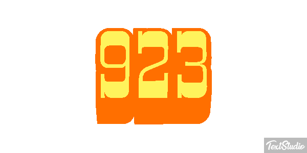 923 Metin efekti