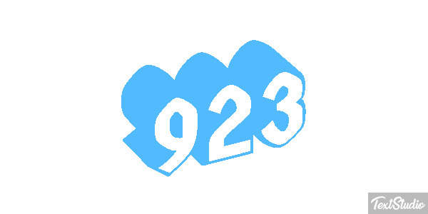 923 Metin efekti