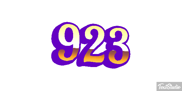 923 Metin efekti