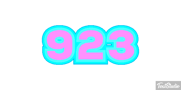 923 Metin efekti
