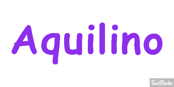 Aquilino Effetto testo