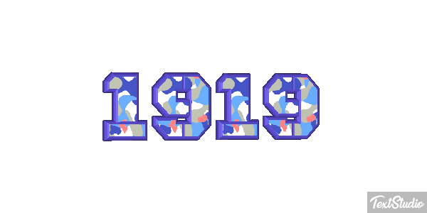 1919 Efeito do texto