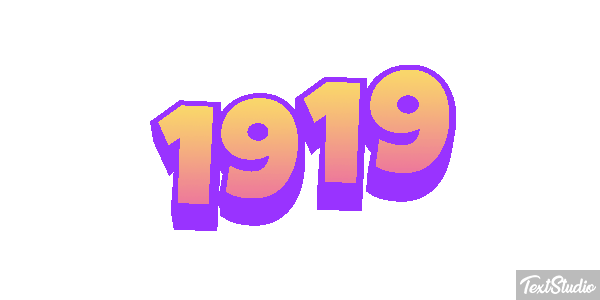 1919 Efeito do texto