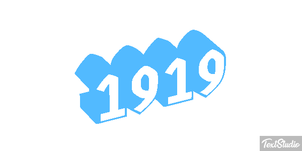 1919 Efeito do texto