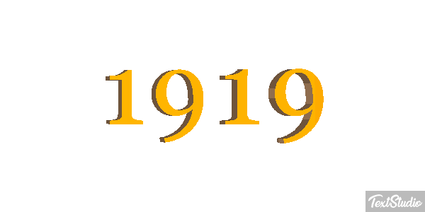 1919 Efeito do texto