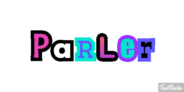 Parler Effet de texte