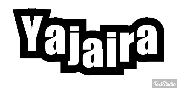 Yajaira Text effect