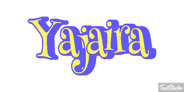 Yajaira Text effect