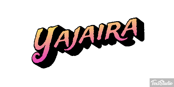 Yajaira Text effect
