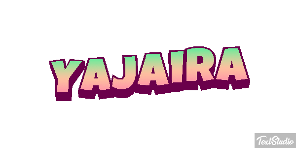 Yajaira Text effect
