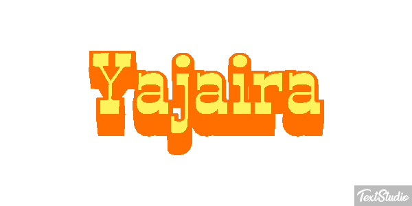 Yajaira Text effect