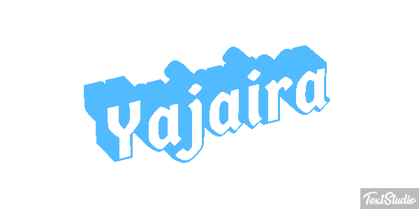 Yajaira Text effect