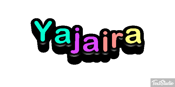 Yajaira Text effect