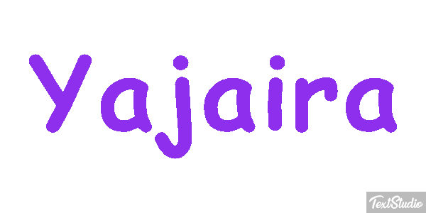 Yajaira Text effect