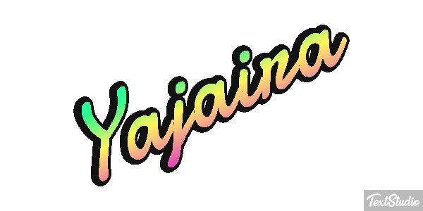 Yajaira Text effect