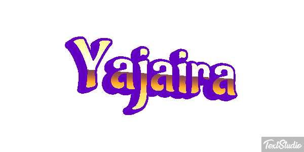 Yajaira Text effect