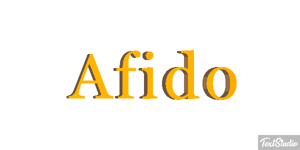 Áfido Effet de texte