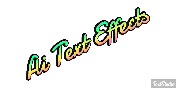 Ai Text Effects Effetto testo