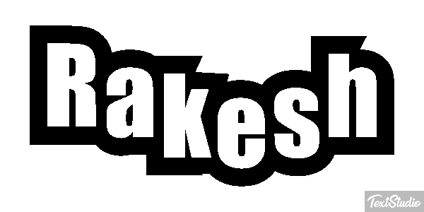Rakesh Effet de texte