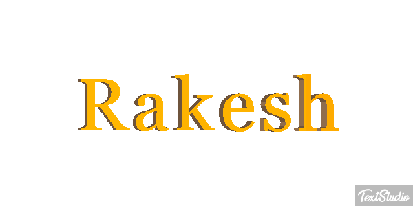 Rakesh Effet de texte